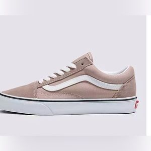 Mauve Vans - never worn. they are a Mauve/blush color. Not bright pink